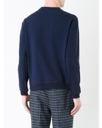 dunkelblaues Strick Sweatshirt von Kent & Curwen