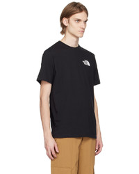 dunkelblaues Strick T-Shirt mit einem Rundhalsausschnitt von The North Face