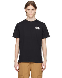 dunkelblaues Strick T-Shirt mit einem Rundhalsausschnitt von The North Face