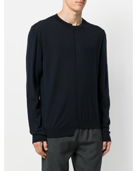 dunkelblaues Sweatshirt von Cédric Charlier