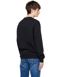 dunkelblaues Sweatshirt von AMI Alexandre Mattiussi