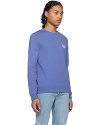 dunkelblaues Sweatshirt von A.P.C.
