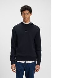dunkelblaues Sweatshirt von Boss Orange