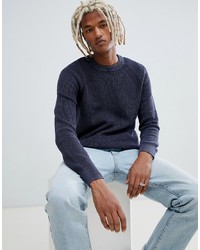 dunkelblaues Sweatshirt von Calvin Klein