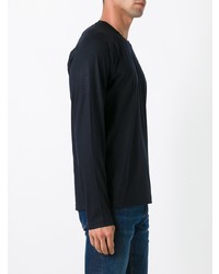 dunkelblaues Sweatshirt von Z Zegna