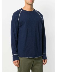 dunkelblaues Sweatshirt von YMC