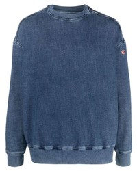 dunkelblaues Sweatshirt von Diesel