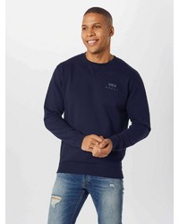 dunkelblaues Sweatshirt von Edwin