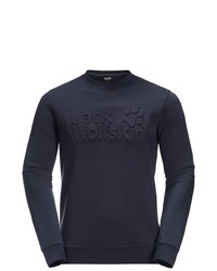 dunkelblaues Sweatshirt von Jack Wolfskin