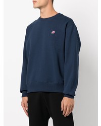 dunkelblaues Sweatshirt von New Balance