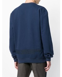 dunkelblaues Sweatshirt von Calvin Klein 205W39nyc
