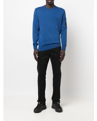 dunkelblaues Sweatshirt von C.P. Company