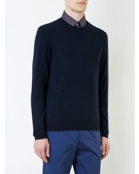 dunkelblaues Sweatshirt von Gieves & Hawkes