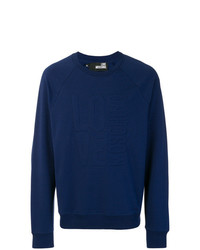 dunkelblaues Sweatshirt von Love Moschino
