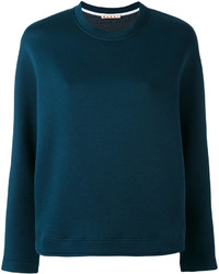 dunkelblaues Sweatshirt von Marni
