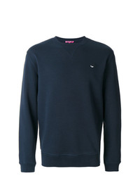 dunkelblaues Sweatshirt von McQ Alexander McQueen