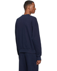 dunkelblaues Sweatshirt von PANGAIA