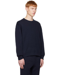 dunkelblaues Sweatshirt von The Row