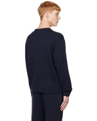 dunkelblaues Sweatshirt von The Row