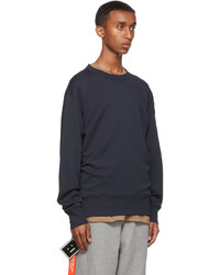 dunkelblaues Sweatshirt von Acne Studios