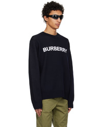 dunkelblaues Sweatshirt von Burberry