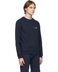 dunkelblaues Sweatshirt von A.P.C.