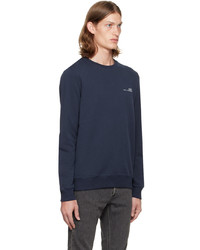 dunkelblaues Sweatshirt von A.P.C.