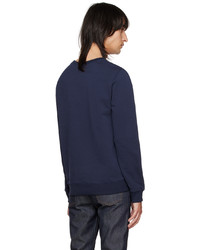 dunkelblaues Sweatshirt von A.P.C.