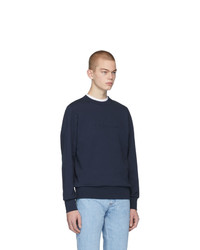 dunkelblaues Sweatshirt von A.P.C.