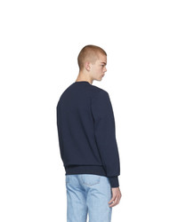 dunkelblaues Sweatshirt von A.P.C.