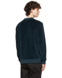 dunkelblaues Sweatshirt von Moncler