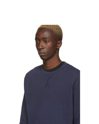 dunkelblaues Sweatshirt von Sunspel