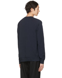 dunkelblaues Sweatshirt von Balmain