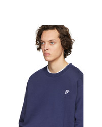 dunkelblaues Sweatshirt von Nike