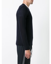 dunkelblaues Sweatshirt von Emporio Armani