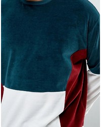 dunkelblaues Sweatshirt von Asos