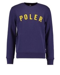 dunkelblaues Sweatshirt von Poler