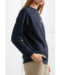 dunkelblaues Sweatshirt von Handvaerk