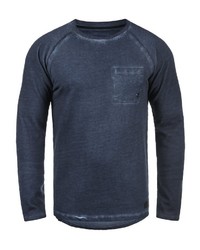 dunkelblaues Sweatshirt von Redefined Rebel