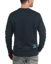 dunkelblaues Sweatshirt von Solid