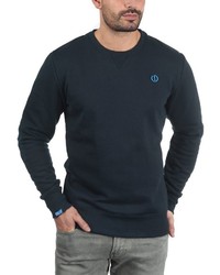 dunkelblaues Sweatshirt von Solid