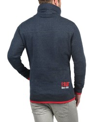 dunkelblaues Sweatshirt von Solid