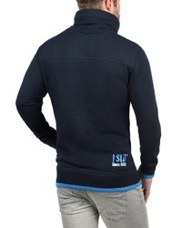 dunkelblaues Sweatshirt von Solid