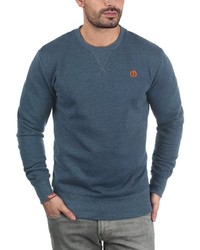 dunkelblaues Sweatshirt von Solid