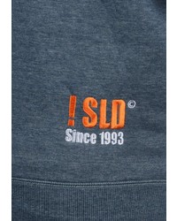 dunkelblaues Sweatshirt von Solid