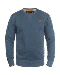 dunkelblaues Sweatshirt von Solid