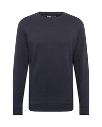 dunkelblaues Sweatshirt von Solid