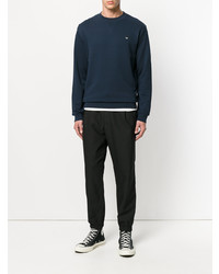 dunkelblaues Sweatshirt von McQ Alexander McQueen