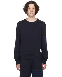dunkelblaues Sweatshirt von Thom Browne