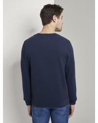 dunkelblaues Sweatshirt von Tom Tailor